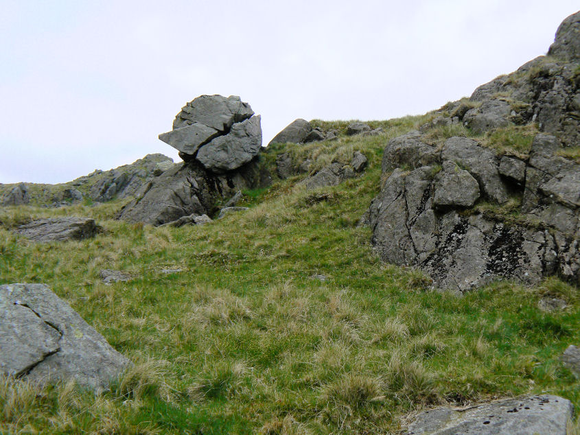 Perched & Split Boulder Perched & Split Boulder